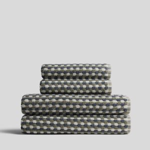 2+2 Organic Mosaic Bath Bundle - Moss and Dusk