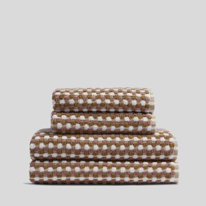 2+2 Organic Mosaic Bath Bundle - Ochre and Clay