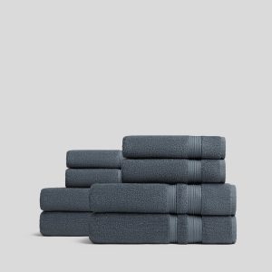 4+4 Classic Turkish Cotton Bath Bundle - Dusk