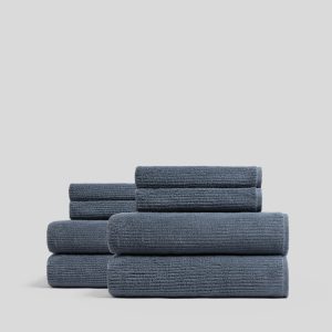 4+4 Soft Rib Bath Bundle - Dusk