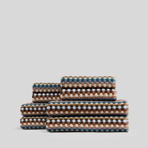 4+4 Organic Mosaic Bath Bundle - Multi
