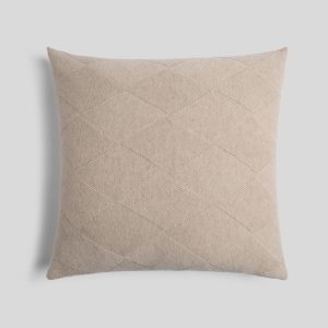Basketweave Merino Pillow Cover - FINAL SALE (Natural)