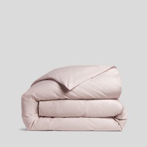 Brushed Cotton Duvet Cover (Blush)