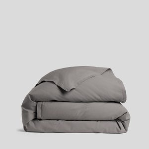 Brushed Cotton Duvet Cover (Pebble)
