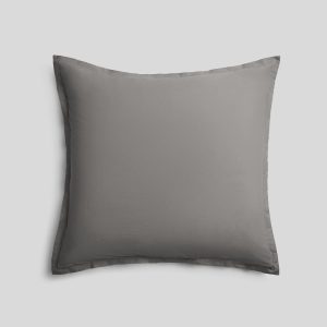 Brushed Cotton Euro Sham (Pebble)