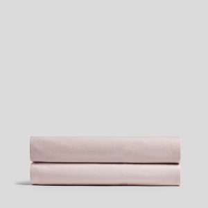 Brushed Cotton Fitted Sheet (Blush)