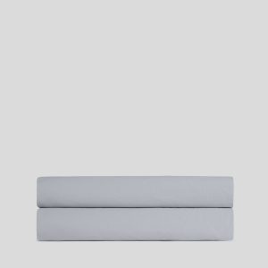 Brushed Cotton Fitted Sheet (Sky)