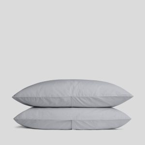 Brushed Cotton Pillowcase Set (Sky)