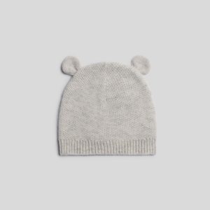 Cashmere Baby Hat (Grey)