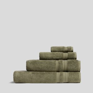 Classic Turkish Cotton Towels (Thyme)