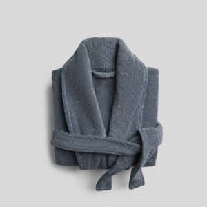 Classic Turkish Cotton Robe - FINAL SALE (Dusk)