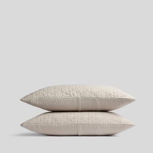 Desert Sham Set - FINAL SALE (Bone)