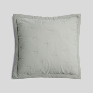 Essential Cotton Euro Sham - FINAL SALE (Sage)