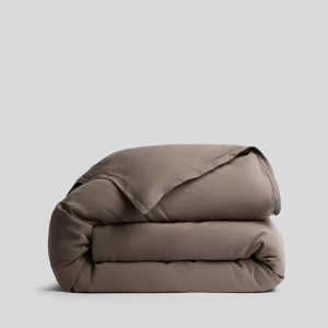 Linen Tencel Duvet Cover (Warm Grey)