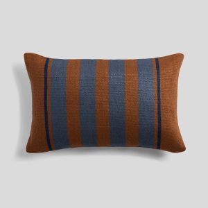 Kilim Mini Lumbar Pillow Cover (Tobacco and Dusk)
