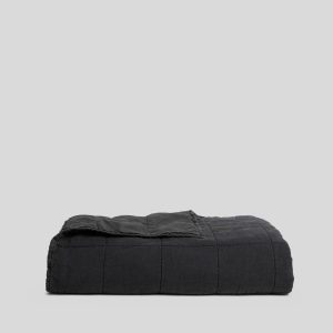 Linen Box Quilt (Coal)