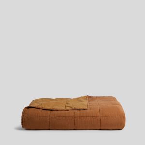Linen Box Quilt (Tobacco)