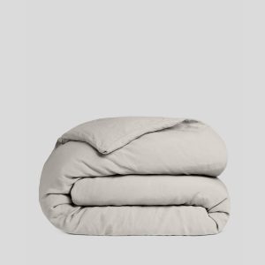 Linen Duvet Cover (Dove)