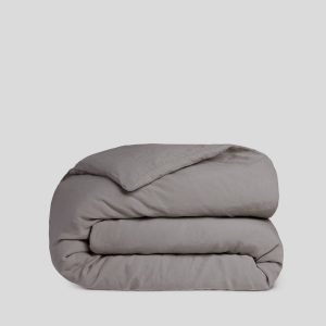 Linen Duvet Cover (Pebble)