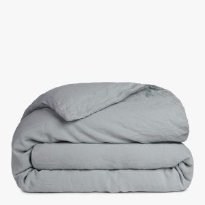 Linen Duvet Cover - FINAL SALE (Slate Blue)
