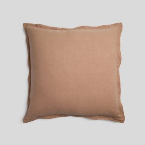 Linen Euro Sham (Adobe)