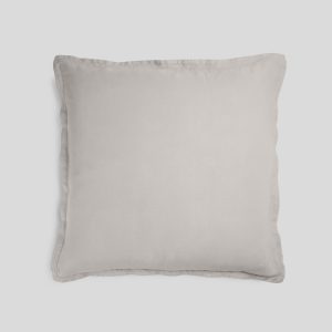 Linen Euro Sham (Dove)