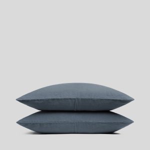 Linen Pillowcase Set (Dusk)