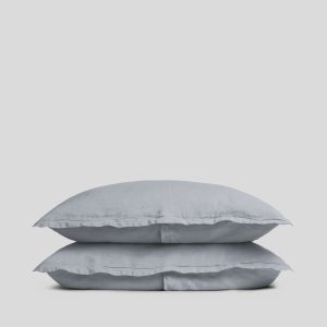 Linen Sham Set (Sky)
