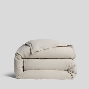 Linen Tencel Duvet Cover (Bone)