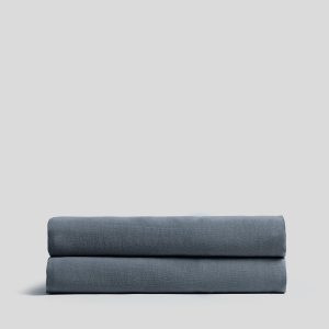Linen Tencel Fitted Sheet (Dusk)