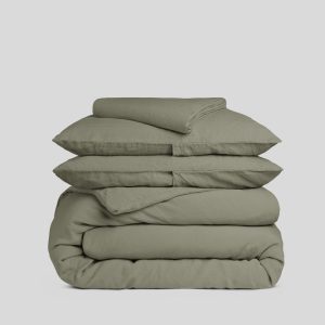 Linen Venice Set - Moss F/Q