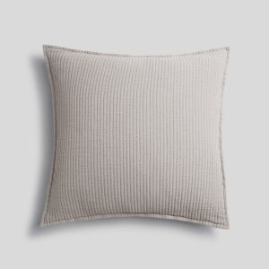 Matelasse Euro Sham (Bone)