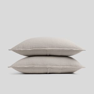 Matelasse Sham Set (Bone)