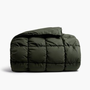Organic Cozy Cotton Comforter - FINAL SALE (Evergreen)