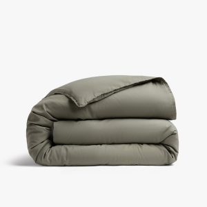 Organic Soft Luxe Duvet Cover - FINAL SALE (Moss)