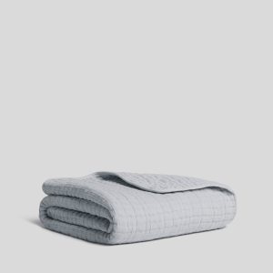 Organic Air Cotton Toddler Quilt (Sky)
