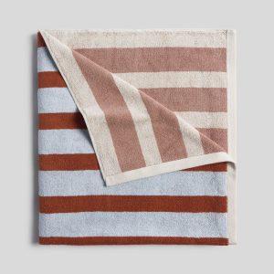 Organic Cabana Beach Towel - Lagoon and Adobe