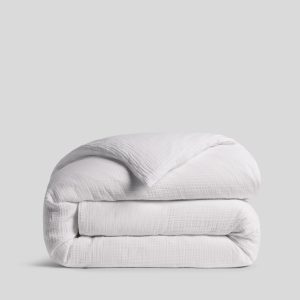 Organic Cloud Cotton Duvet Cover (White)