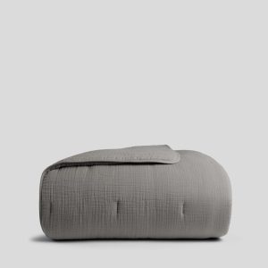 Organic Cloud Cotton Quilt (Pebble)