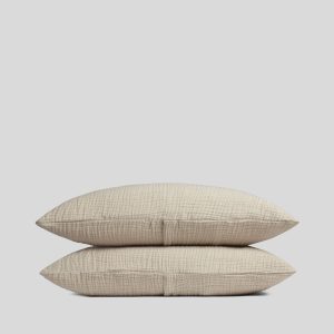 Organic Cloud Cotton Sham Set - FINAL SALE (Natural)