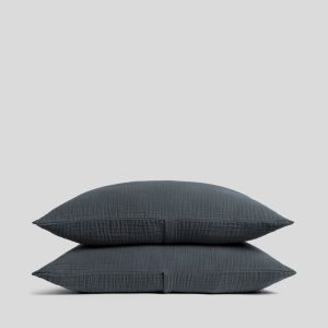 Organic Cloud Cotton Sham Set (Dusk)