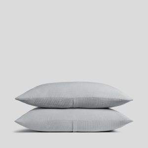 Organic Cloud Cotton Sham Set (Sky)