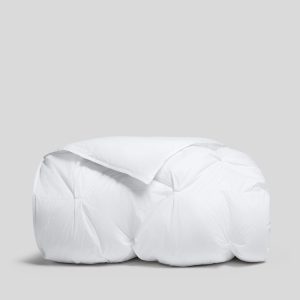 Organic Cotton Puff Comforter (White)