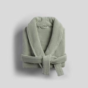 Classic Plush Robe (Sage)