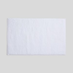 Organic Plush Tub Mat (White)