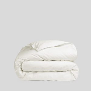 Percale Duvet Cover (Cream)
