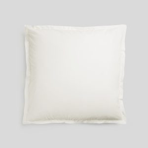 Percale Euro Sham (Cream)
