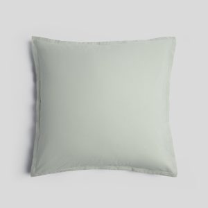 Percale Euro Sham - FINAL SALE (Sage)