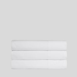 Percale Top Sheet (White)