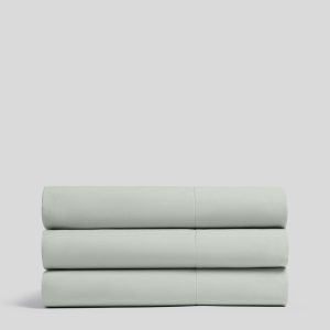Percale Top Sheet - FINAL SALE (Sage)